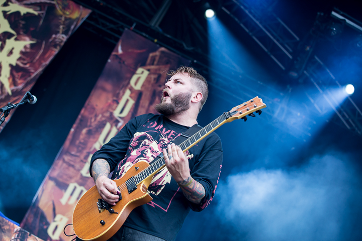 The Black Dahlia Murder @ Into The Grave 2016, foto 5, foto's door Dorien Goetschalckx - FrontView Magazine