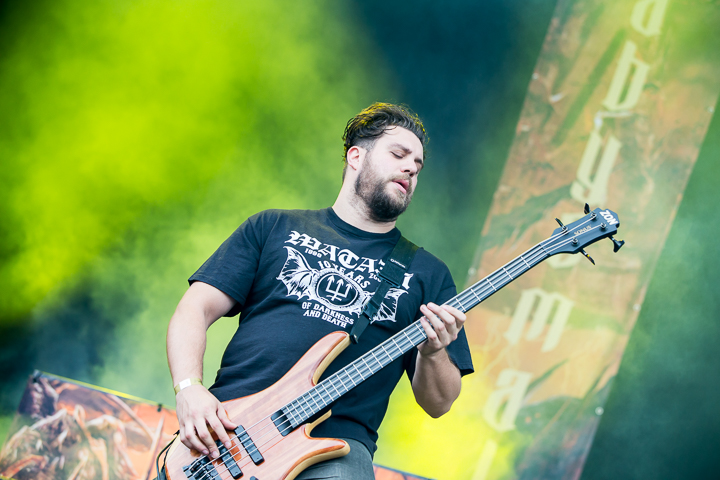 The Black Dahlia Murder @ Into The Grave 2016, foto 7, foto's door Dorien Goetschalckx - FrontView Magazine
