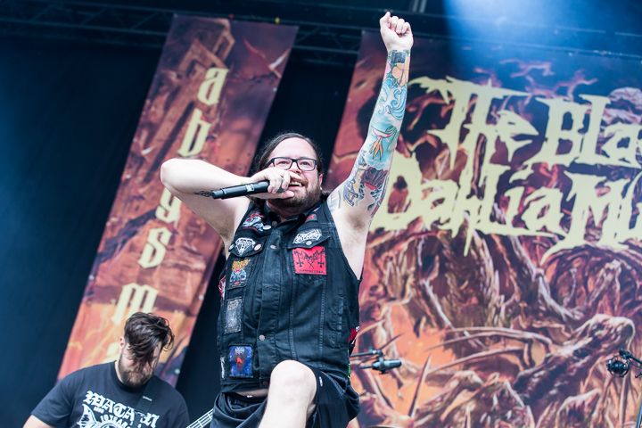 The Black Dahlia Murder @ Into The Grave 2016, foto 10, foto's door Dorien Goetschalckx - FrontView Magazine