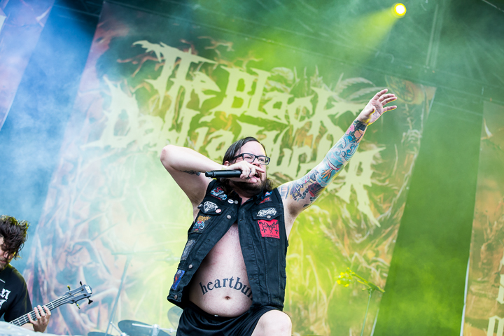 The Black Dahlia Murder @ Into The Grave 2016, foto 11, foto's door Dorien Goetschalckx - FrontView Magazine