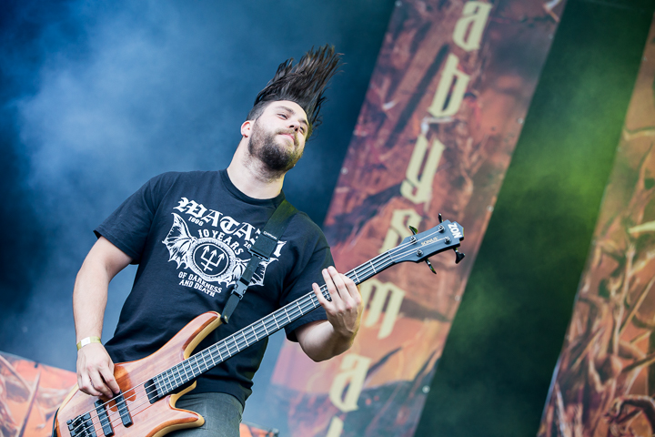 The Black Dahlia Murder @ Into The Grave 2016, foto 12, foto's door Dorien Goetschalckx - FrontView Magazine
