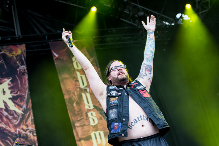 The Black Dahlia Murder @ Into The Grave 2016, foto 13, foto's door Dorien Goetschalckx - FrontView Magazine