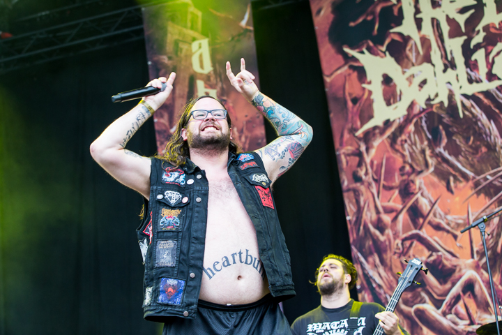 The Black Dahlia Murder @ Into The Grave 2016, foto 14, foto's door Dorien Goetschalckx - FrontView Magazine