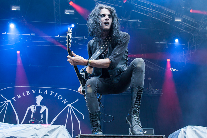 Tribulation @ Into The Grave 2016, foto 13, foto's door Dorien Goetschalckx - FrontView Magazine