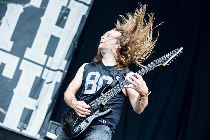 Unearth @ Into The Grave 2016, picture 5, photographed by Dorien Goetschalckx - FrontView Magazine