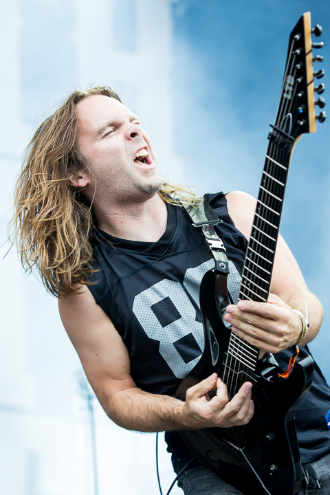 Unearth @ Into The Grave 2016, picture 12, photographed by Dorien Goetschalckx - FrontView Magazine