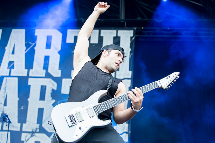 Unearth @ Into The Grave 2016, picture 14, photographed by Dorien Goetschalckx - FrontView Magazine