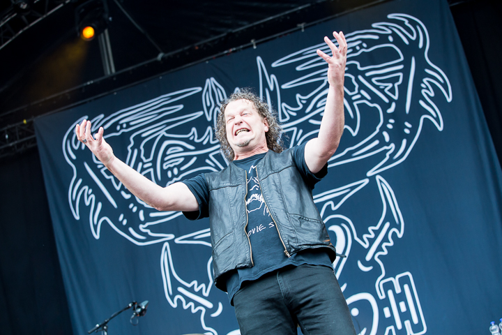 Voivod @ Into The Grave 2016, foto 1, foto's door Dorien Goetschalckx - FrontView Magazine