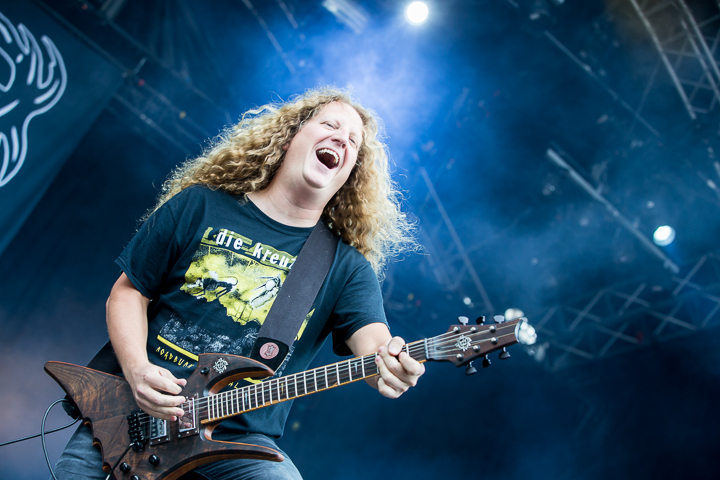Voivod @ Into The Grave 2016, foto 3, foto's door Dorien Goetschalckx - FrontView Magazine