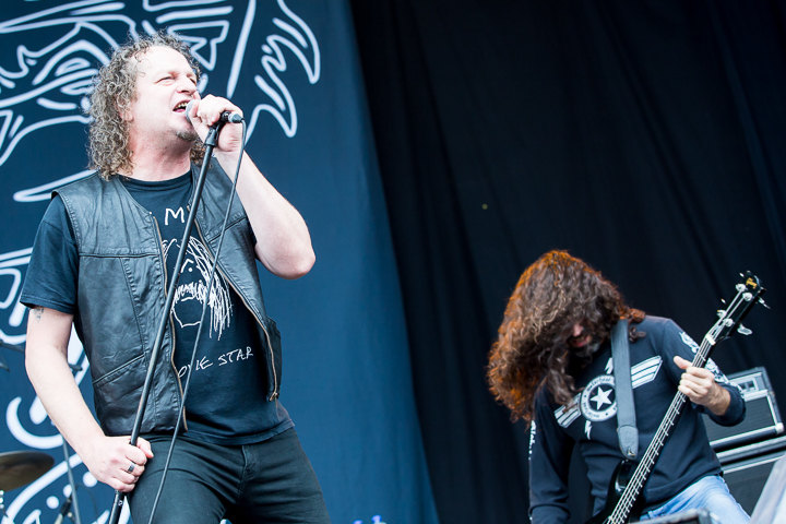 Voivod @ Into The Grave 2016, foto 4, foto's door Dorien Goetschalckx - FrontView Magazine