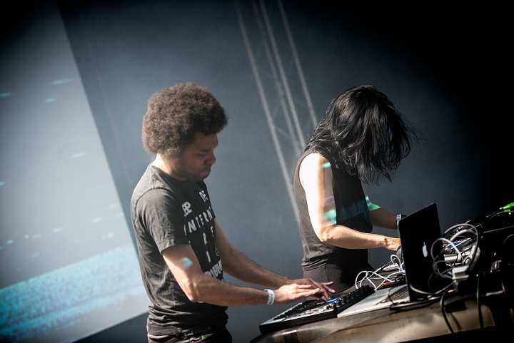 Atari Teenage Riot @ Ieper Hardcore Fest, picture 2, photographed by Luc Luyten - FrontView Magazine