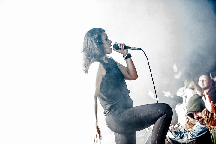 Atari Teenage Riot @ Ieper Hardcore Fest, picture 9, photographed by Luc Luyten - FrontView Magazine
