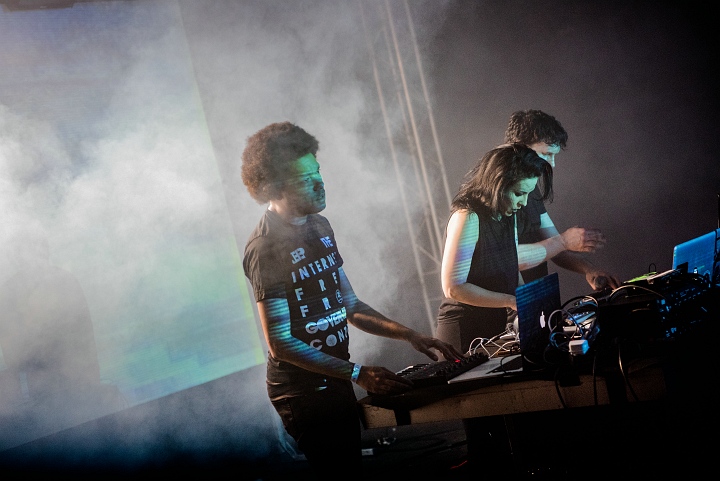 Atari Teenage Riot @ Ieper Hardcore Fest, picture 22, photographed by Luc Luyten - FrontView Magazine