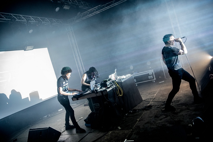 Atari Teenage Riot @ Ieper Hardcore Fest, picture 27, photographed by Luc Luyten - FrontView Magazine