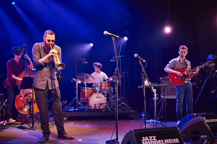 Jazz Middelheim - Zondag 14 augustus Avishai Cohen, Tutu Pouane, Jef Neve & Typhoon, STUFF. 'Hybrid Love', picture 3, photographed by Frederik Strobbe - FrontView Magazine