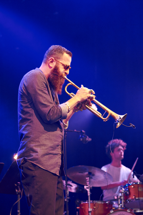 Jazz Middelheim - Zondag 14 augustus Avishai Cohen, Tutu Pouane, Jef Neve & Typhoon, STUFF. 'Hybrid Love', picture 16, photographed by Frederik Strobbe - FrontView Magazine