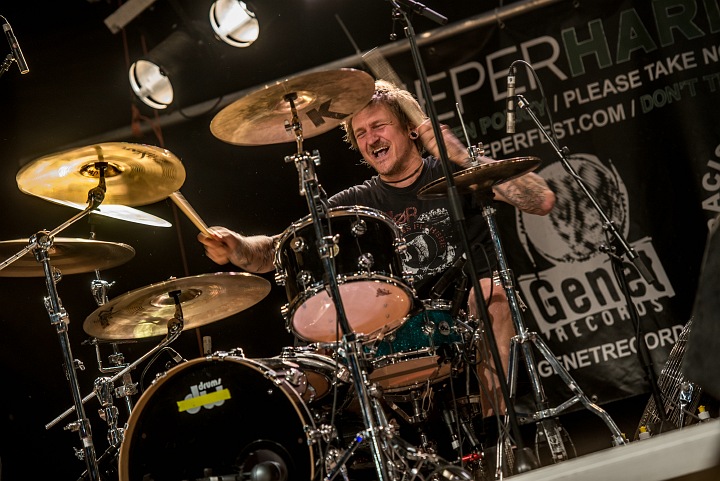 Jello Biafra & GSM @ Ieper Hardcore Fest, picture 1, photographed by Luc Luyten - FrontView Magazine
