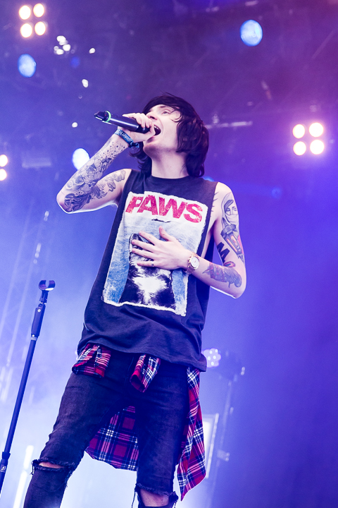 Asking Alexandria @ Summer Breeze 2016, picture 3, photographed by Dorien Goetschalckx - FrontView Magazine