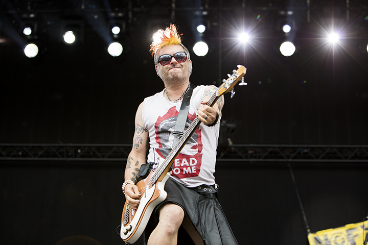 NOFX @ Pukkelpop 2016, picture 2, photographed by Frank Lambrechts - FrontView Magazine
