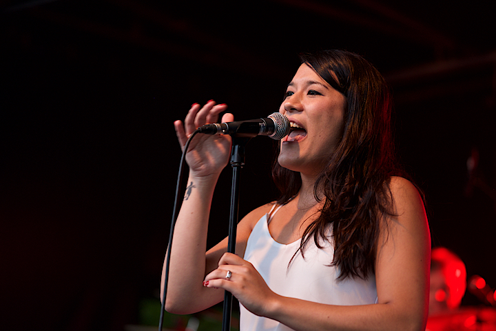 Silke & The Expendables @ Engie Parties Kapellen, picture 4, photographed by James Van Roosbroeck - FrontView Magazine