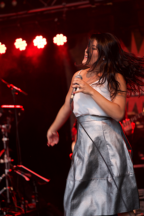 Silke & The Expendables @ Engie Parties Kapellen, picture 7, photographed by James Van Roosbroeck - FrontView Magazine