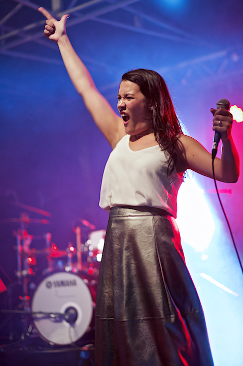 Silke & The Expendables @ Engie Parties Kapellen, picture 31, photographed by James Van Roosbroeck - FrontView Magazine