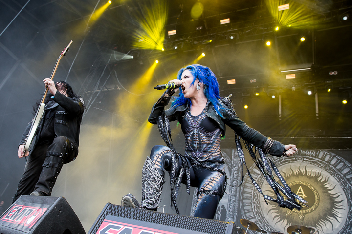 Arch Enemy @ Summer Breeze 2016, foto 5, foto's door Dorien Goetschalckx - FrontView Magazine