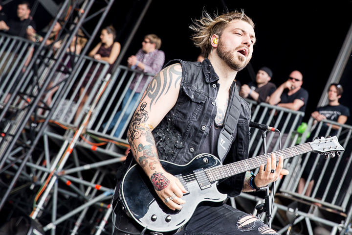 Beyond The Black @ Summer Breeze 2016, picture 7, photographed by Dorien Goetschalckx - FrontView Magazine