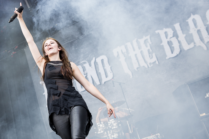 Beyond The Black @ Summer Breeze 2016, picture 11, photographed by Dorien Goetschalckx - FrontView Magazine