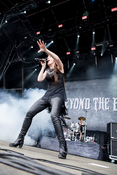 Beyond The Black @ Summer Breeze 2016, picture 24, photographed by Dorien Goetschalckx - FrontView Magazine