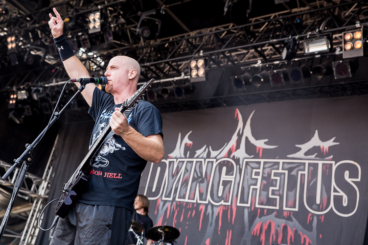 Dying Fetus @ Summer Breeze 2016, picture 4, photographed by Dorien Goetschalckx - FrontView Magazine