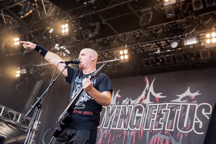 Dying Fetus @ Summer Breeze 2016, picture 9, photographed by Dorien Goetschalckx - FrontView Magazine