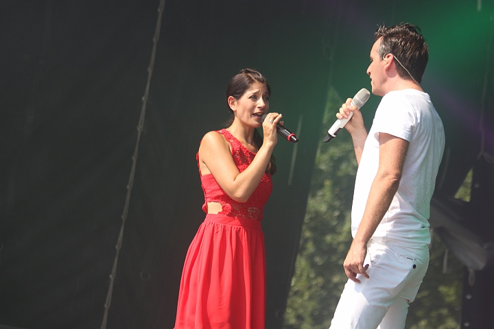 Sasha & Davy @ Buitenbeenpop, Leopoldsburg, foto 10, foto's door Heidi Elen - FrontView Magazine
