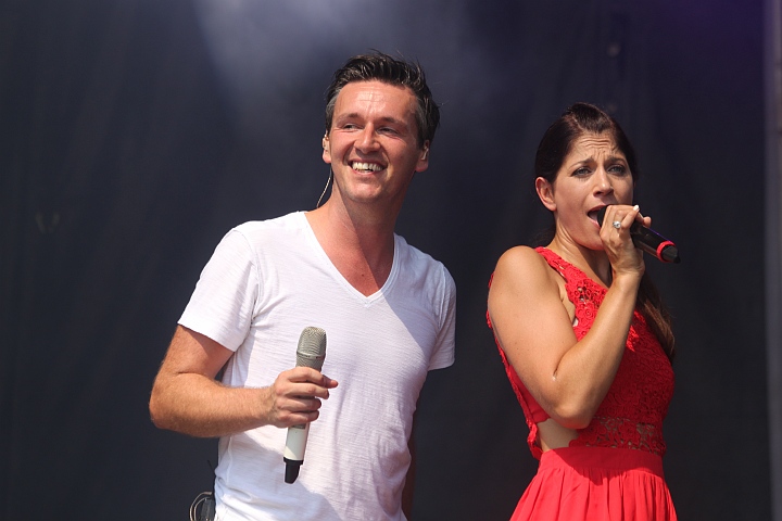 Sasha & Davy @ Buitenbeenpop, Leopoldsburg, foto 15, foto's door Heidi Elen - FrontView Magazine