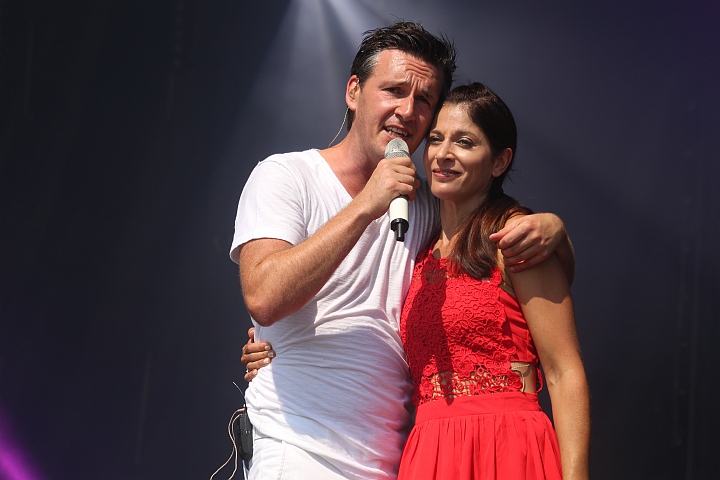 Sasha & Davy @ Buitenbeenpop, Leopoldsburg, foto 17, foto's door Heidi Elen - FrontView Magazine