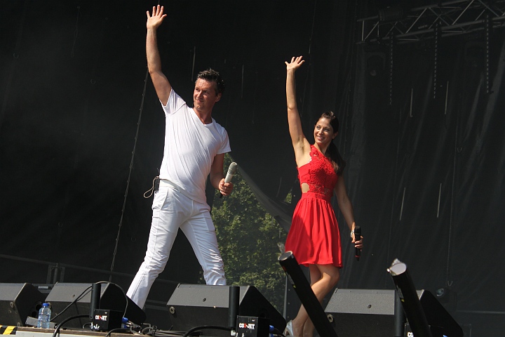 Sasha & Davy @ Buitenbeenpop, Leopoldsburg, foto 19, foto's door Heidi Elen - FrontView Magazine