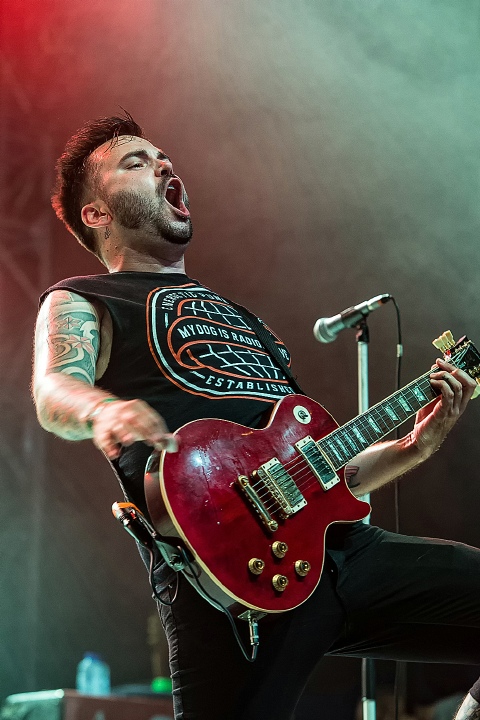 Janez Detd @ Boerenrock 2016, foto 3, foto's door Edwin Houdevelt - FrontView Magazine