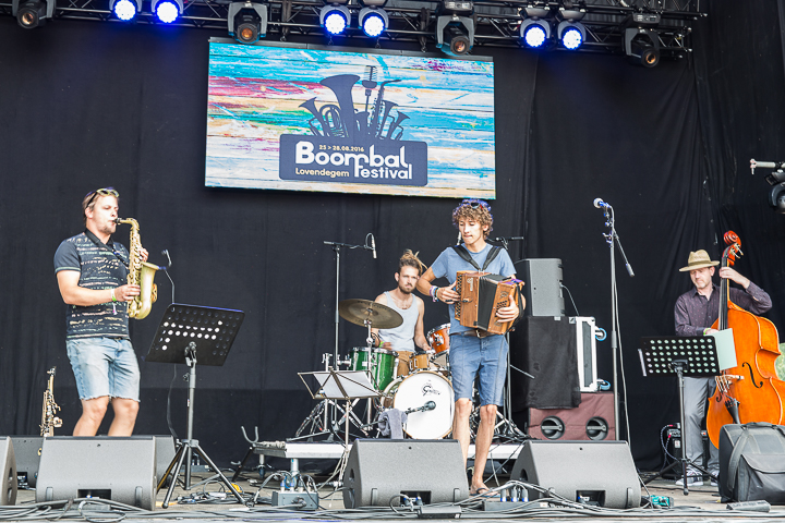 Bazz-Quartet @ BoombalFestival Dag 2 Lovendegem, picture 1, photographed by Guy Danneels - FrontView Magazine