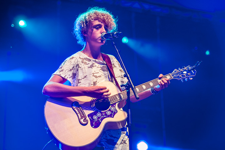 Jens (The Voice Kids) @ Parkhappening Schoten 2016, picture 5, photographed by Goele Bormans - FrontView Magazine