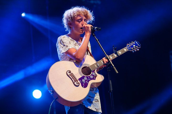 Jens (The Voice Kids) @ Parkhappening Schoten 2016, picture 7, photographed by Goele Bormans - FrontView Magazine