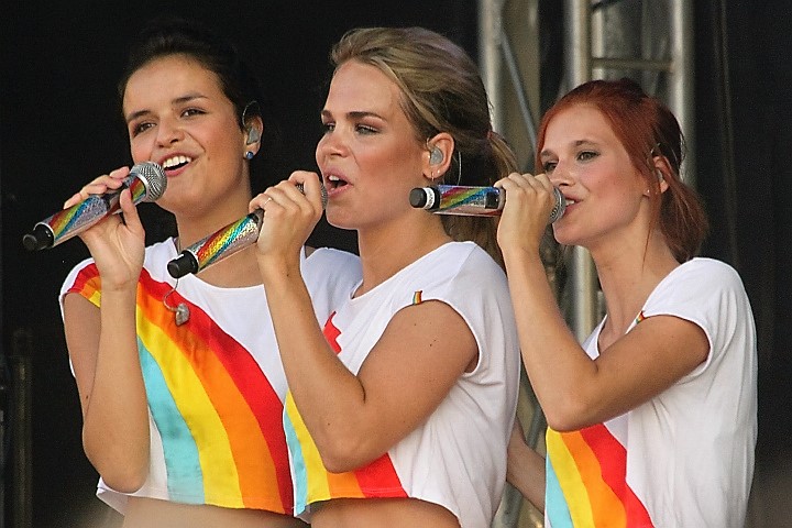K3 @ Dag van het Zand in Lommel, picture 12, photographed by Heidi Elen - FrontView Magazine