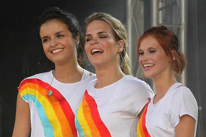 K3 @ Dag van het Zand in Lommel, picture 13, photographed by Heidi Elen - FrontView Magazine