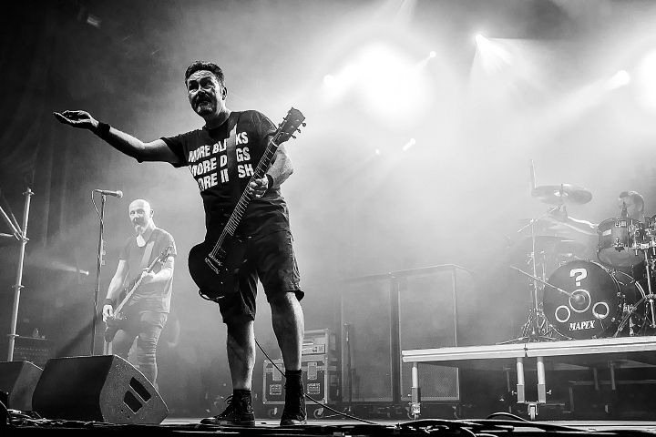Therapy? @ Boerenrock 2016, foto 1, foto's door Edwin Houdevelt - FrontView Magazine