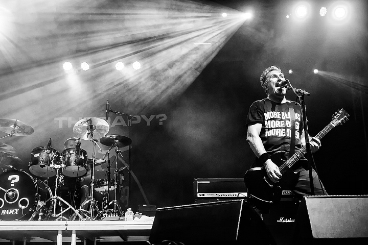 Therapy? @ Boerenrock 2016, foto 28, foto's door Edwin Houdevelt - FrontView Magazine