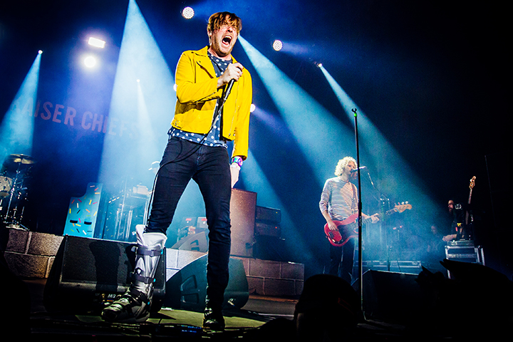 Kaiser Chiefs @ Crammerock 2016, picture 1, photographed by Elke Briers - FrontView Magazine