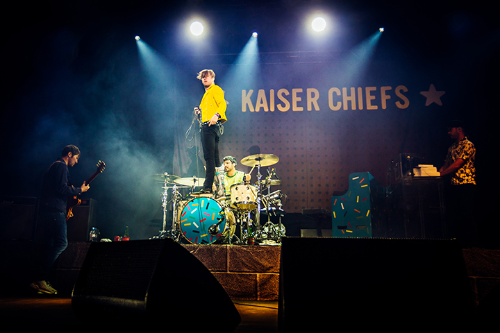 Kaiser Chiefs @ Crammerock 2016, picture 2, photographed by Elke Briers - FrontView Magazine