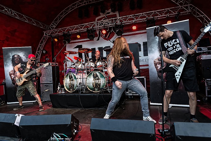 Leave Scars @ Olensfest 2016, picture 18, photographed by Edwin Houdevelt - FrontView Magazine