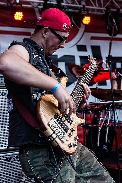 Leave Scars @ Olensfest 2016, picture 24, photographed by Edwin Houdevelt - FrontView Magazine