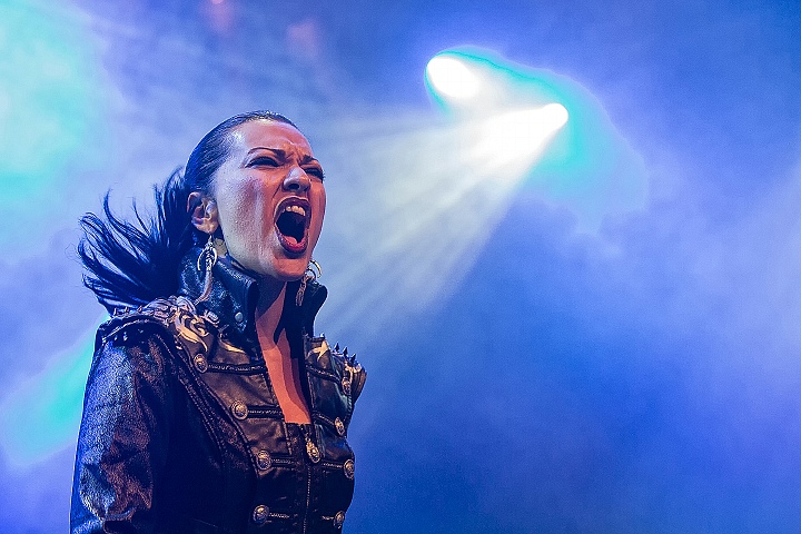 Sirenia @ Femme 2016, picture 6, photographed by Edwin Houdevelt - FrontView Magazine