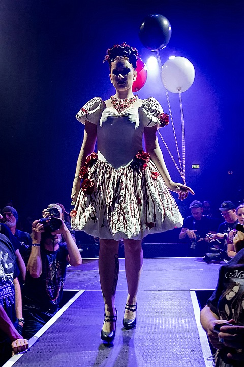 mode show, Ingeborg Steenvorst met Chirra Niva @ Femme 2016, picture 23, photographed by Edwin Houdevelt - FrontView Magazine